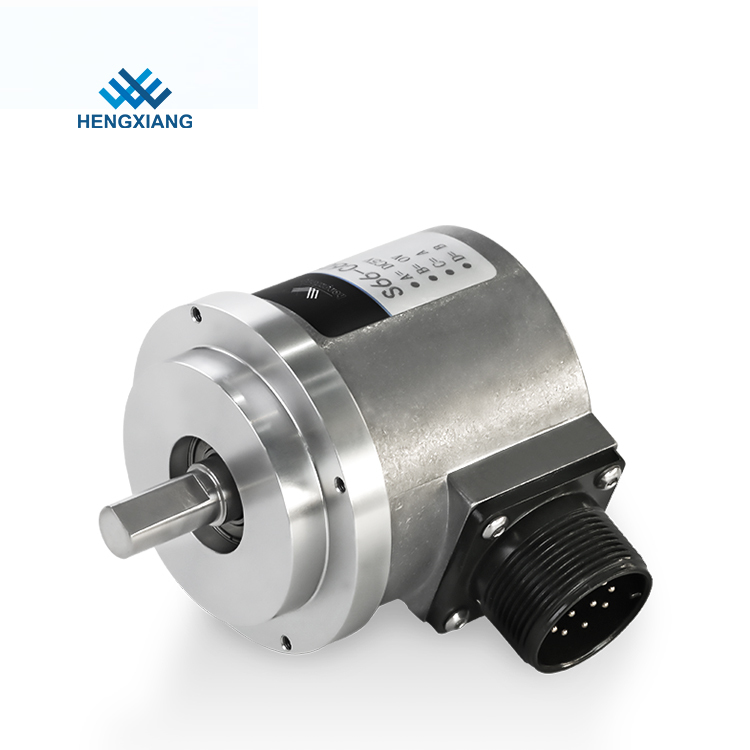 Wholesale 10mm solid Shaft Incremental Raster Encoder High Pulse 23040ppr S66 from china suppliers