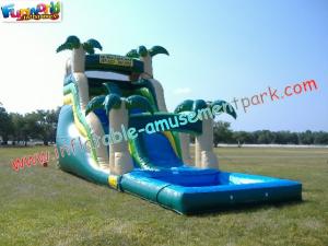 Wholesale Commercial Giant Outdoor Inflatable Water Slides Game for Adult, Kids Playing for fun from china suppliers