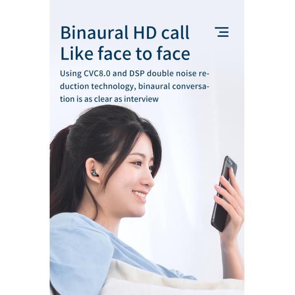 Magnetic Induction 5.1 Bluetooth Earphone For Android Binaural HD Call