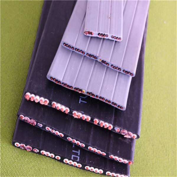 Flat Crane Cable ,Flat Travel cable, Crane parts, flat power cable,shielded flat cable