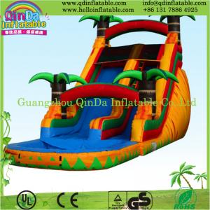 Wholesale New design inflatable long slide/inflatable outdoor water slide from china suppliers
