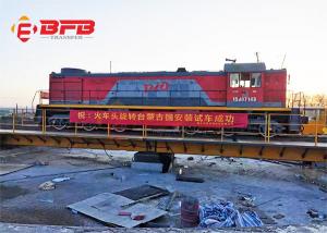 Wholesale Custom Electric Industrial Transfer Car Free Rotating Railroad Train Turntable Design from china suppliers