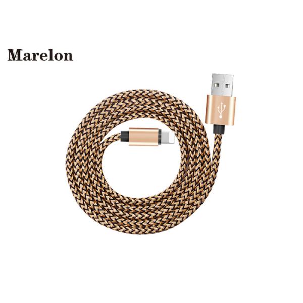 Original 8 Pin USB Data Cable , Iphone Charging Cable Plug Twist Line