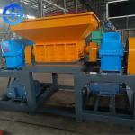Q235 Steel Plate Double Shaft Shredder Machine Alloy Blades