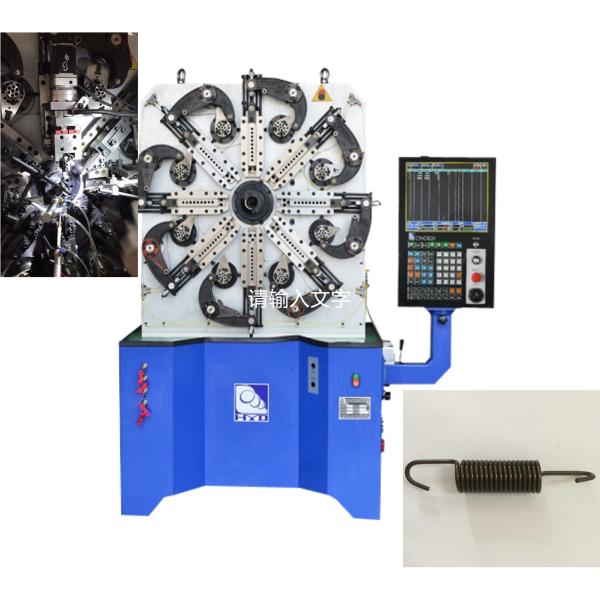 Hard Wire 4.0 Mm Wire Bending Machine , Automatic Spring Coiling Machine