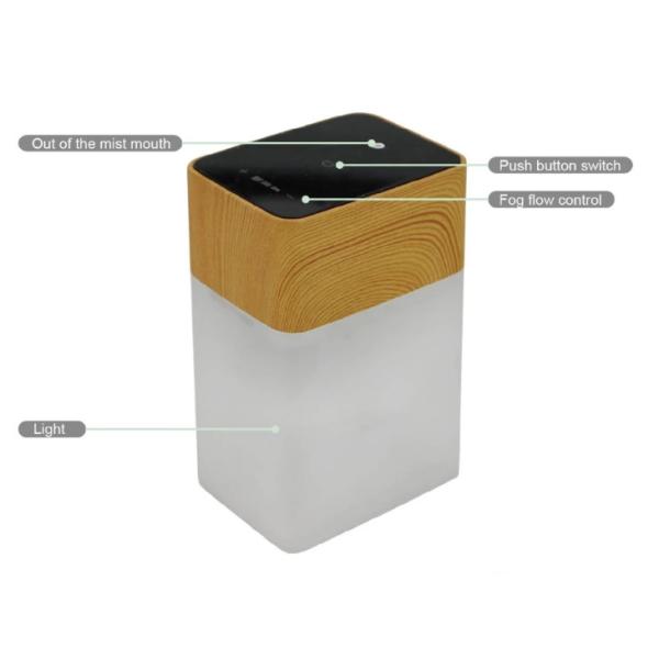 Pure Essential Oil Electric Aroma Diffuser Usb With Push Button Switch