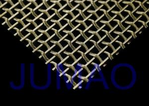 China Interior Flat / Bright Woven Wire Mesh , Security Stainless Steel Wire Mesh on sale