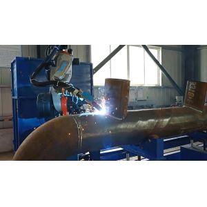 1400mm Arc Spot Welding Robots Point To Point Control Customization