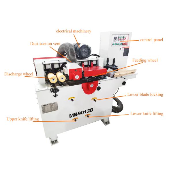 Woodworking Process Simplified with Easy to Operate Wood Mop Handle Rolling Machine
