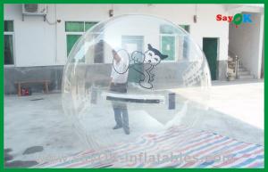 Wholesale Transparent Floating Ball Inflatable Water Toys , Walk On Water Bubble from china suppliers
