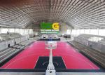 Interlocking Rubber Floor Tiles For Basketball Court Project Case In Philippine