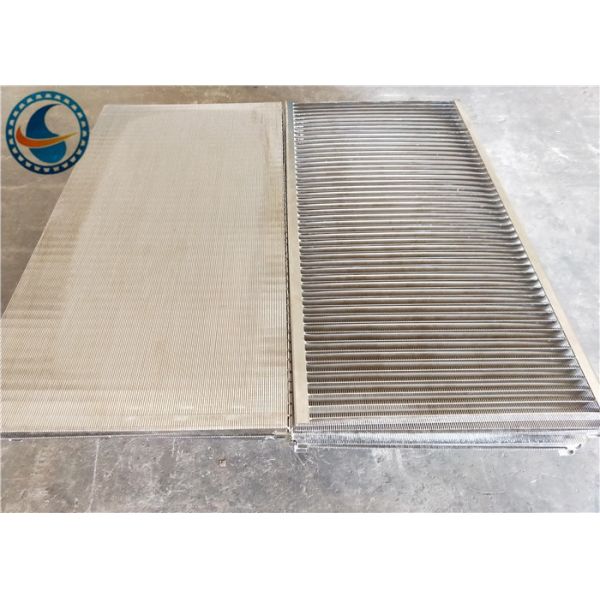 Reliable Johnson Wedge Wire Screen Panels , Anti Abrasion Wedge Wire Sheets