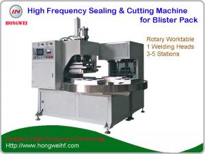 China Turntable Rotary High Frequency Welding Machine Recirculating Water Cooling on sale