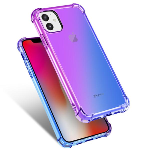 iPhone 11 TPU Cover Rainbow Shockproof Case for Apple iPhone 11 2019