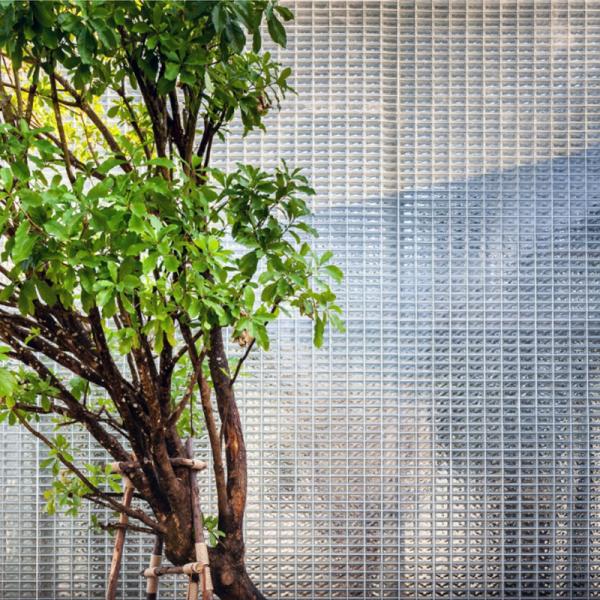Building Transparent Mosaic Tile Decoration Partition Wall Solid Glass Brick Curtain Wall