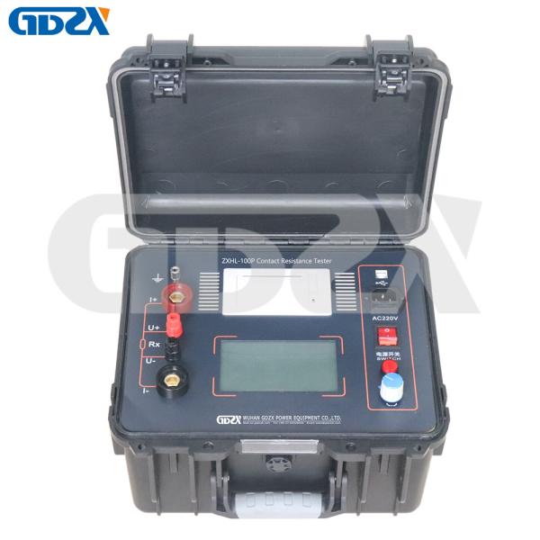 ZXHL-100P DC 100A CONTACT RESISTANCE METER CONTINUOUSLY OUTPUT HIGH CURRENT WITH