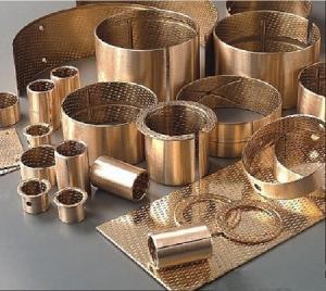 Wholesale Lifting Machinery Wrapped Bronze Bearing , Diamond Or Spherical Thin Wall Sleeve Bushing from china suppliers