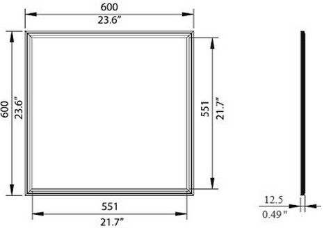 600mm*600mm LED Panel Lights,36W Flat Panel light
