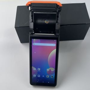 LCD Screen Handheld POS Printer NFC Android Based POS Device 5.99 Inch