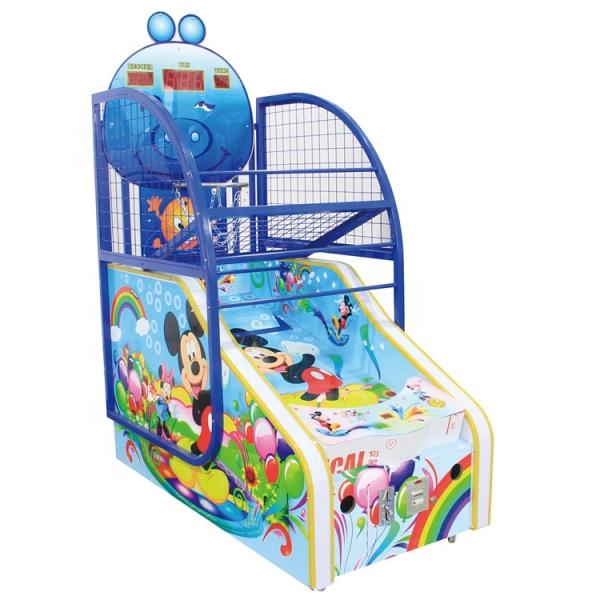 Dreamland arcade shooting games kids Mickey basketball amusement game machine