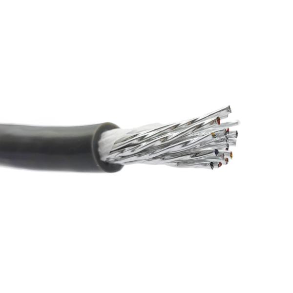 High-Performance Computer Instrumentation Cable FEP Insulation Silicone Jacket Shielded Cable