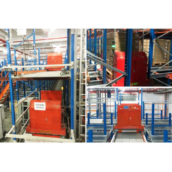 Two Way Radio Shuttle Car And Carrier For Radio Shuttle Racking ASRS Automatic Storage and Retrieval System Pallet Runner Racking