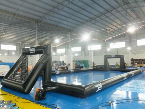 Quality 0.55 mm PVC Tarpaulin Inflatable Outdoor Soccer Field For Event for sale