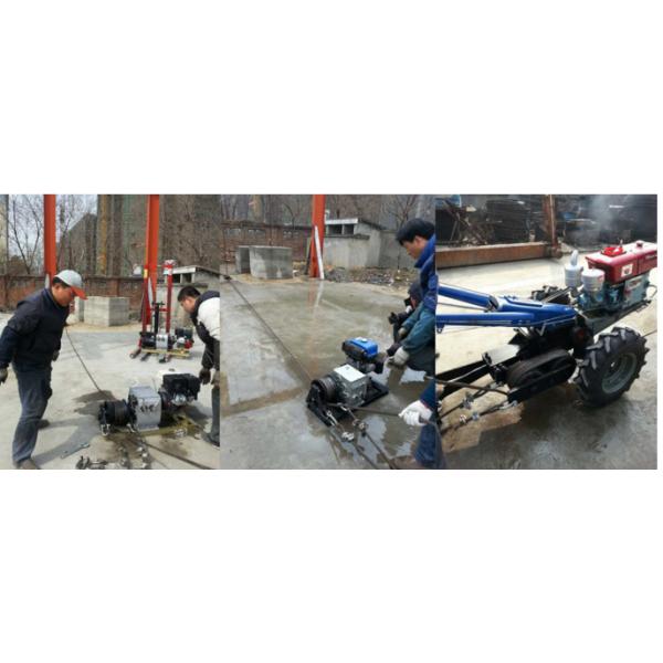 5 Ton Petrol Engine Cable Winch Puller for Hositing and Pulling
