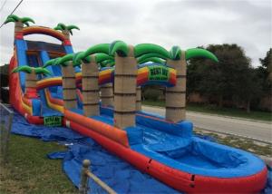 Wholesale 0.55mm PVC Tarpaulin Outdoor Huge Inflatable Water Slides For Rent from china suppliers