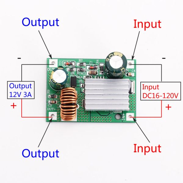 Buck Converter DC 9V 12V 3A Step Down Module 15W 140KHz