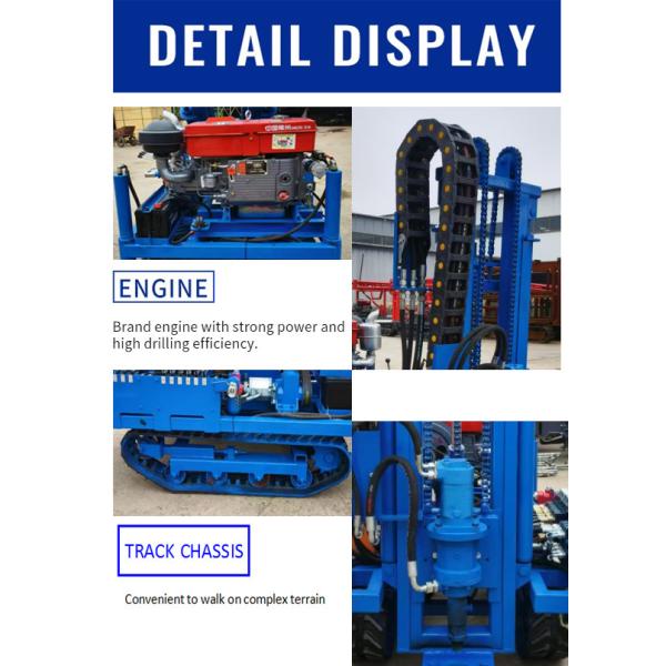 Mini Hydraulic Crawler Piling Rig Machine For Engineering