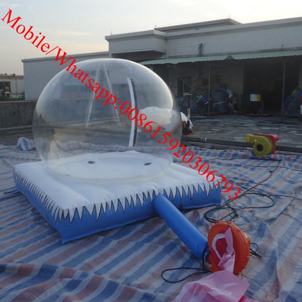 Quality camping inflatable clear tent for sale