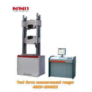 Easy Operation 2000KN Micro Electro Hydraulic Servo Tensile Compression Testing
