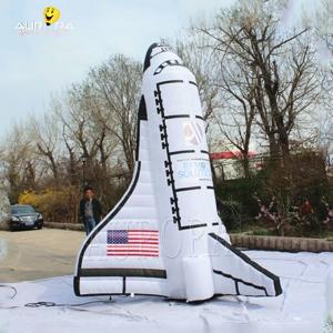 Wholesale Customized Advertising Inflatables Space Shuttle Blow Up 3m Simulated Aircraft from china suppliers