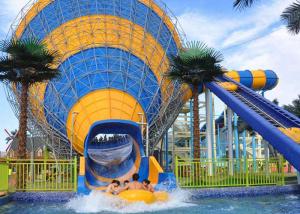 Wholesale Commercial Tornado Water Slide Water Park Equipment Maximum Speed 12.7m/S from china suppliers