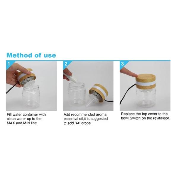 Electric Car Air Freshener Diffuser Custom Logo Printing Service Accepted