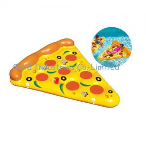 Wholesale Summer Water Float Pizza 1.8X1.5M Inflatable Ride-On Float Inflatable Swim Ring from china suppliers
