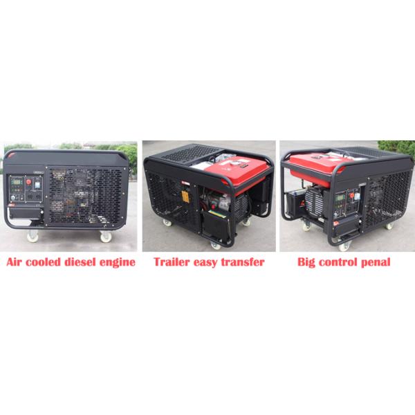 12KVA Changchai changfa farm Belt Driven Turbine Diesel engine generator sets good quality lower fuel consumption