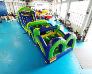Wholesale 13.2X4.7X3M Inflatables Obstacle Course Adult Bounce House from china suppliers