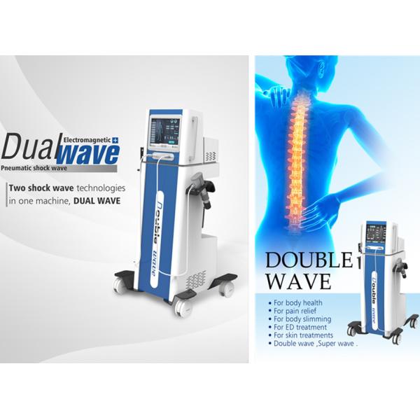 ESWT Therapy Machine Double Wave Shockwave Ultrasound Therapy Erectile Dysfunction Machine Shock Wave For Man