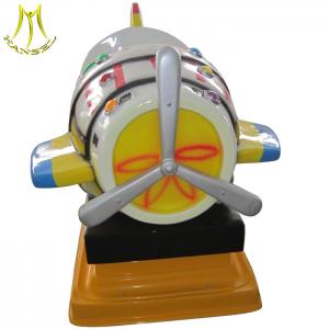 China Hansel indoor tocken operated swing ride on fiberglass air plane for sale on sale