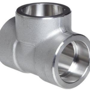 UNS S30400 Sch80 Forged Equal Tee Alloy Steel Pipe Fittings
