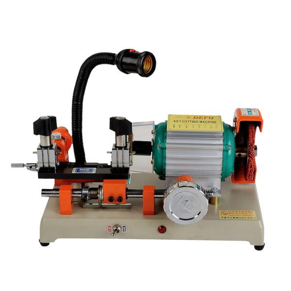 120W DEFU 2AS Key Cutting Machine for Door Key Duplicating Machine 52*23*25cm Package Size