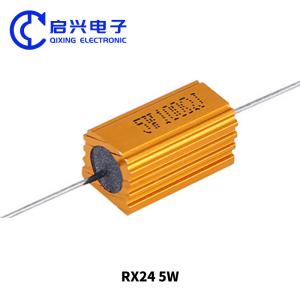 Wholesale Wirewound Resistor 5W 100ohm With Gold Aluminum Shell from china suppliers