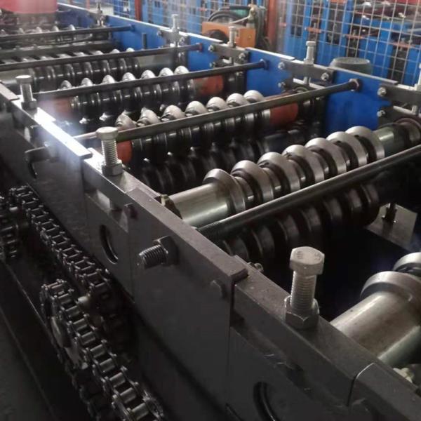 8.5kw Rib Lath Roof Sheet Rolling Machine For Plastering Background