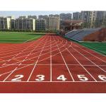Outdoor Plastic PU Sports Flooring For Running Track All Weather Cast