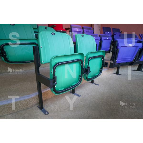 Anti Oxidant HDPE Foldable Stadium Seats For Bleachers