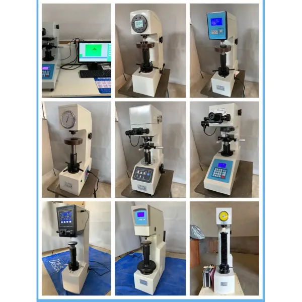 Robust Digital Brinell Hardness Tester with Tungsten Carbide Ball Indenter and Automatic Closed-Loop Force Sensor for 10-Level Test Force Selection