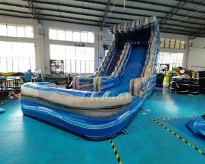 Wholesale Adult Kids Playground Bouncer Inflatable Water Slide With Pool from china suppliers