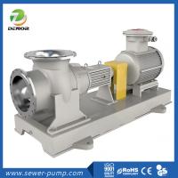 Duplex Stainless Steel Axial Flow Pump / Circulation Pump For Evaporator for sale